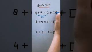 Brain Test #maths #easylearning #mathstricks #mathematics #mathstricks #shorts #newshorts