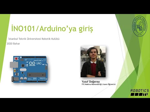 Arduino'ya ilk kodumuzu atalım.  #2