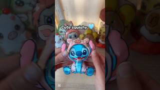 Cute stitch squishy 🩵 #squishy #stitch #cute #cutecraft #papercraft #diy