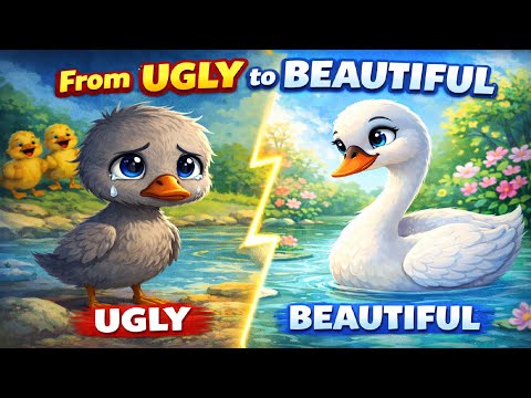 “They Laughed at Him… Until THIS Happened 🦢 | The Ugly Duckling Moral Story for Kids”