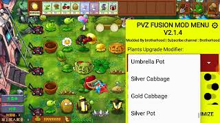 Plants vs Zombies Mod Menu android v2.1.4 Preview #1