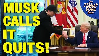 Here’s Why Elon QUIT DOGE & Left Washington D.C.!