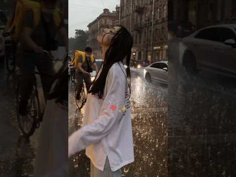 POV : when you love rain ☔💞 | #asthetic #shorts #rain