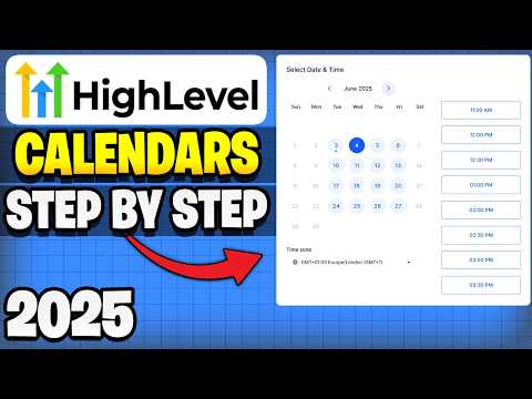 GoHighLevel Calendars Step By Step Tutorial for Beginners | Friendly Guide 2025
