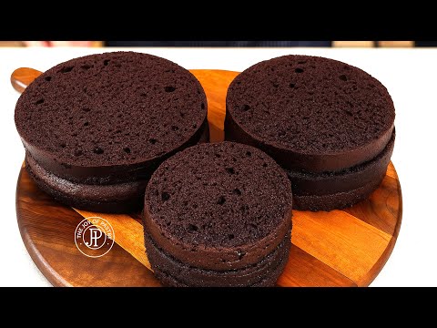 Perfect Chocolate Sponge Every Time — Any Pan, Any Size