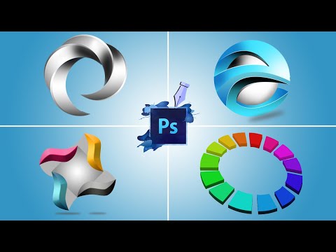 3D Logo Design Inspirations | Photoshop | Webtrickshome