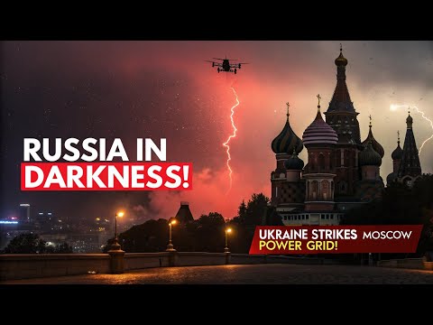 RUSSIA IN DARKNESS! Ukraine’s Drones Cut Power to Moscow — Chaos in the Capital!