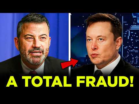 Jimmy Kimmel Just HUMILIATED Elon Musk & Elon FREAKS OUT!