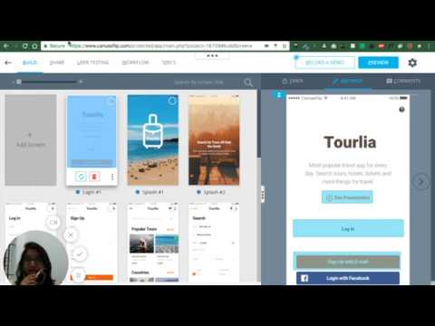 User testing with magic URL