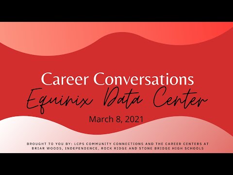 Career Conversations: Equinix Data Center