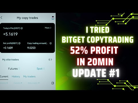 My Experience with Bitget Copytrading (Update 1)