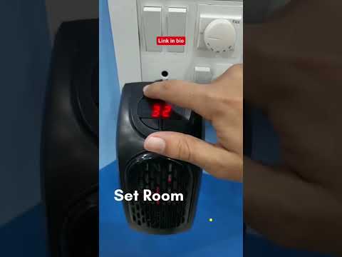 Warmth at your fingertips! 🔥 Plug in, relax, and embrace the warmth!  #viral #portable #heater #sale