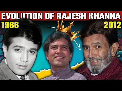 Evolution of Superstar Rajesh Khanna (1942-2012) • From "Akhri Khat" to "Riyasat" 🌟