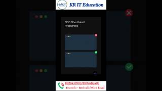 Master CSS Shorthand Properties: A Quick Guide #shorts #programming #html