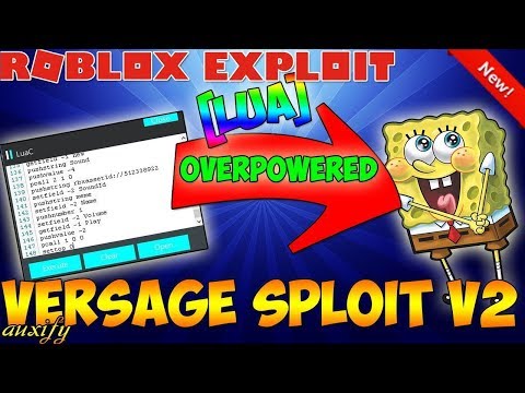 ✔️VERY OP NEW ROBLOX EXPLOIT VERSAGESPLOIT V2  LUA EXECUTOR ADMIN   MORE! NEW WORKING LEVEL 7