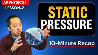 Static Pressure Explained | AP Physics 1 - Lesson 2