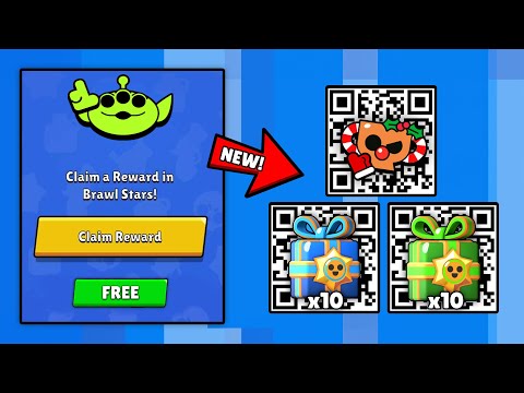 FREE! 🥳 x10 RANDOM GIFTS 🎁 NEW TROPHY PIN QR CODE | BRAWL STAR QR CODE 2024 | BRAWL STARS NEW UPDATE