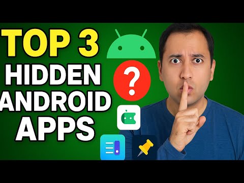 "Top 3 Hidden Android Apps You Didn't Know Exist!" || App hidden