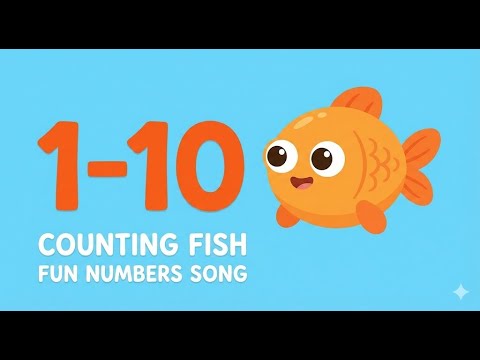 Counting Fish 1 to 10 | Fun Numbers Song for Kids