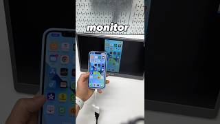 Portable monitor as iPhone external monitor