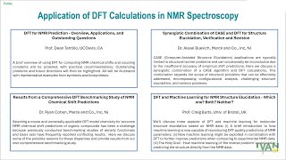 Application of DFT Calculations in NMR Spectroscopy