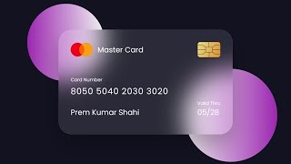 Flipping Card UI Design in HTML & CSS | Card Hover Animation