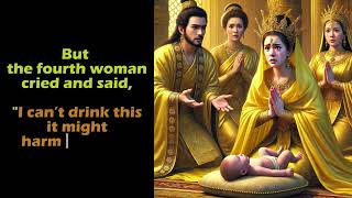 Short Story| Moral Story| Who is the Real Mother? | The Wise Judgment of Mahaushadha #KidsStories