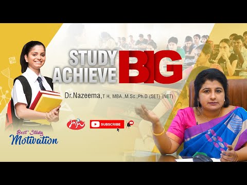 Study Motivational Speech | Study Big Achieve Big | Secret For Success | Exam Motivation