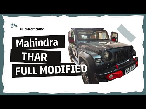 Mahindra Thar Fully Modified | India's best modified new mahindra thar 2025 | Mahindra thar
