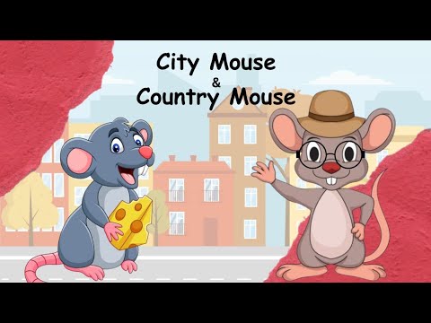 The City Mouse and The Country Mouse | moral stories for kids | story for kids #story #kids #stories