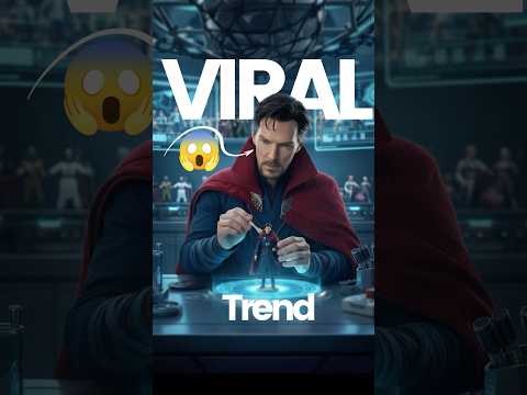 #New Instagram Viral Figurine 3D AI Video 😎 | #viralvideo  #figurine 3d  kaise banayen?