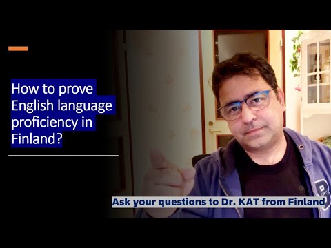 How to Proof English Proficiency in Finland: The Ultimate Guide || English requirements in Finland