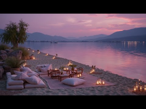 Deep House Spring Sunset   Relaxing Chill House Mix   Spring Vibes Serene Beach Evening Bliss