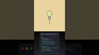 Light on. Code strong. Idea born. 💡Code + logic = bright ideas💡When the code runs, the bulb shines.
