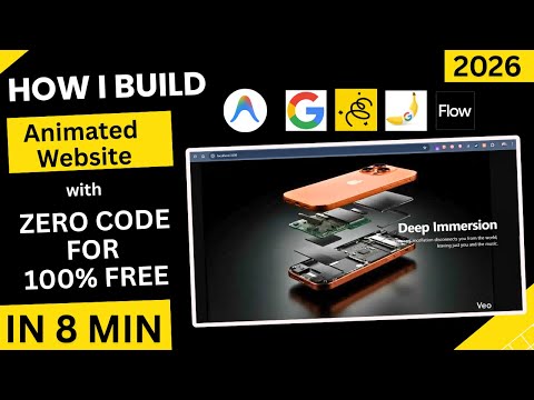 How I Built an Award‑Winning Website in 10 Minutes Using Google Antigravity (No Coding) 100% Free