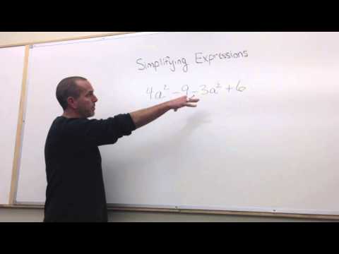 Combining Like Terms