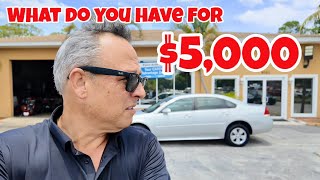 This Is What $5,000 Buys You in Today's Used Car Market!