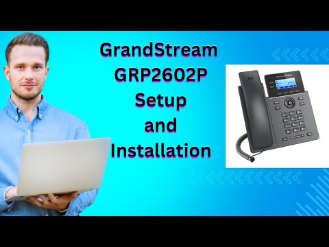 How to setup IP Phone || Grandstream GRP2602 || IP-PBX