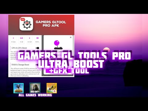 GAMERS GL TOOL⚙️ PRO For Android ULTRA Boost Game🚀 🎮 | Fix Lag On Android 📱
