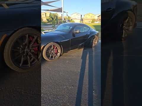 #a90supra #bridejapan #6mt #toyota #carsandcoffee #automobile #mk5supra #mojorette #hotwheels