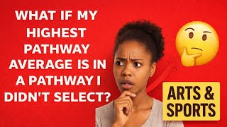 What If My Highest Pathway Average Is in a Pathway I Didn’t Choose?