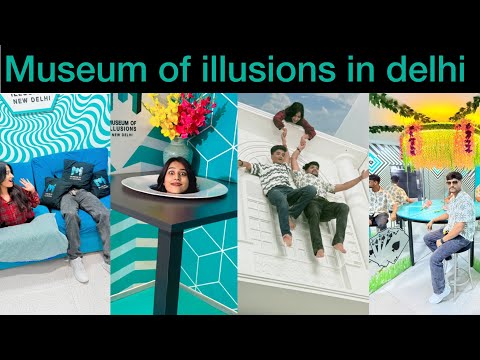 Museum of illusions delhi ticket price + full tour ! Museum of illusions new delhi Connaught place 