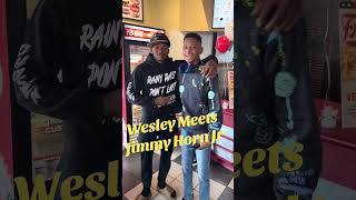Wesley meets Jimmy Horn Jr. #shorts