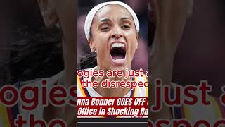 DeWanna Bonner GOES OFF on Indiana Fever Front Office in Shocking Rant!