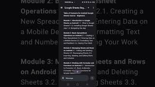 Google spreadsheet course creation with chat gpt urdu/Hindi #chatgpt #ai #spreadsheet #nursing
