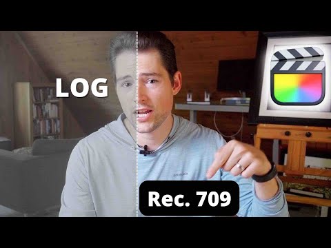 Color Grade LOG Video in Final Cut Pro