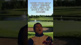 Bold move! #Meme  #golfmemes #golf #golfer #golfhumor #golfbuddy #golfgram #golfcourse #boldmoves