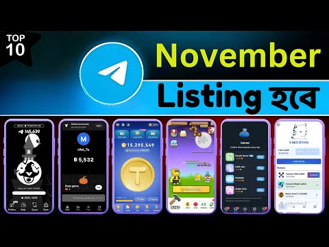 November Listing Telegram Project |  Telegram Verify Project - Telegram New Project