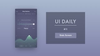 UI Daily #11: Stats Screen