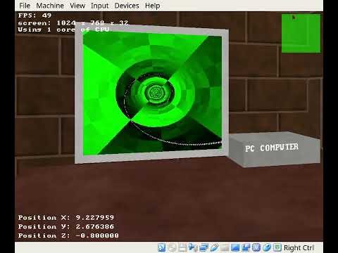 RayCaDemo1 - 64 KB demo made for Function 2022 running in Windows 95 (16MB RAM only)